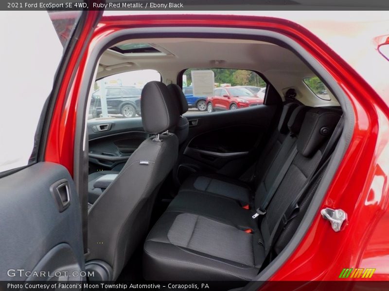 Ruby Red Metallic / Ebony Black 2021 Ford EcoSport SE 4WD