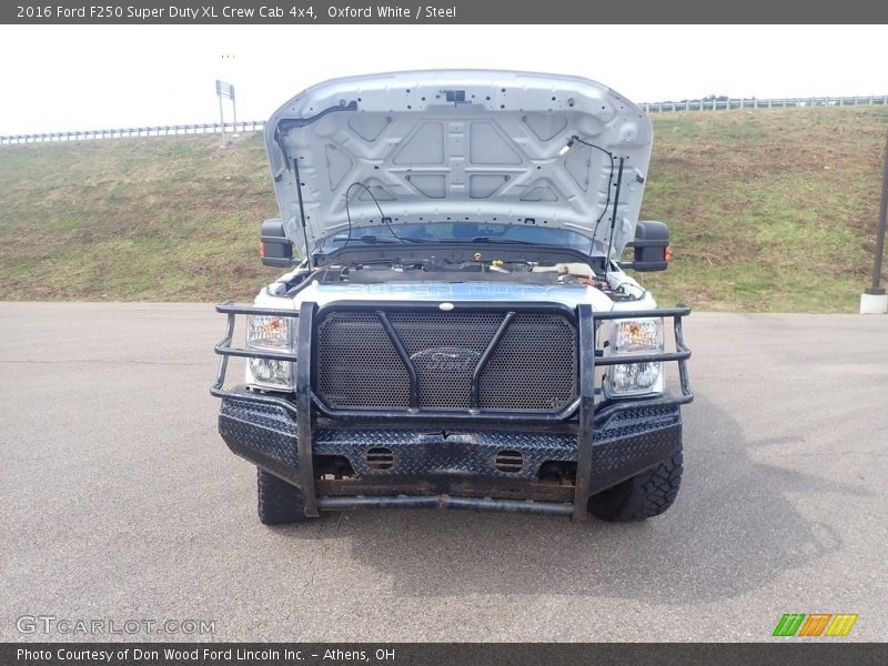 Oxford White / Steel 2016 Ford F250 Super Duty XL Crew Cab 4x4
