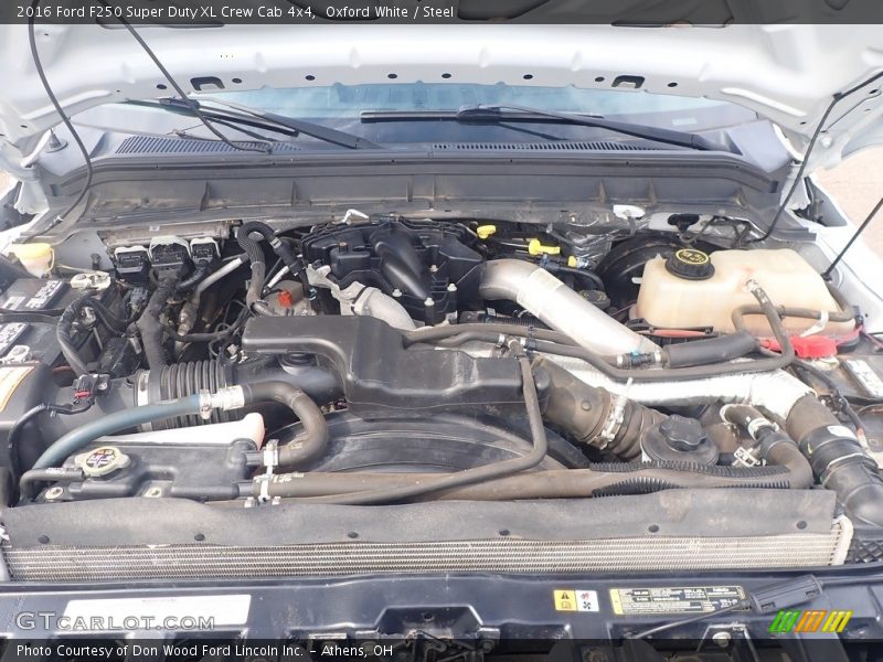 Oxford White / Steel 2016 Ford F250 Super Duty XL Crew Cab 4x4
