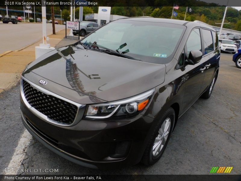 Titanium Bronze / Camel Beige 2018 Kia Sedona LX