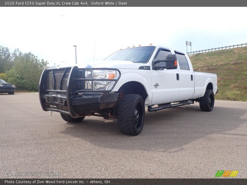 Oxford White / Steel 2016 Ford F250 Super Duty XL Crew Cab 4x4
