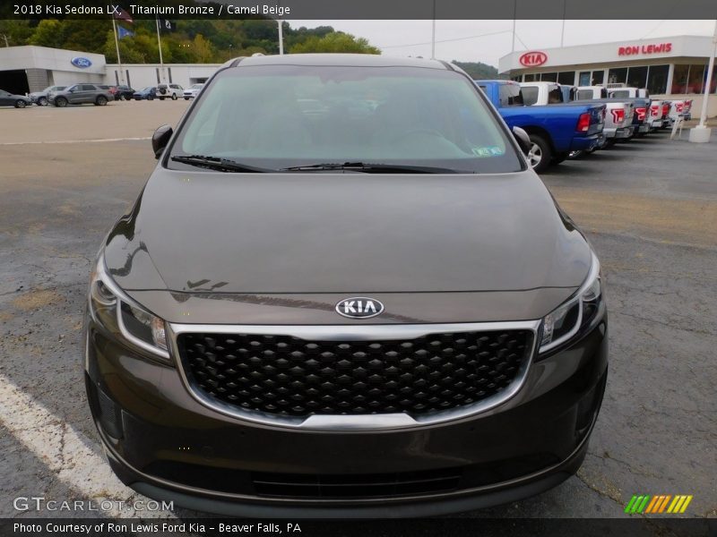 Titanium Bronze / Camel Beige 2018 Kia Sedona LX