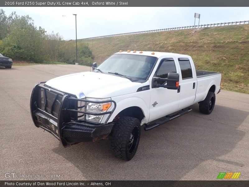 Oxford White / Steel 2016 Ford F250 Super Duty XL Crew Cab 4x4