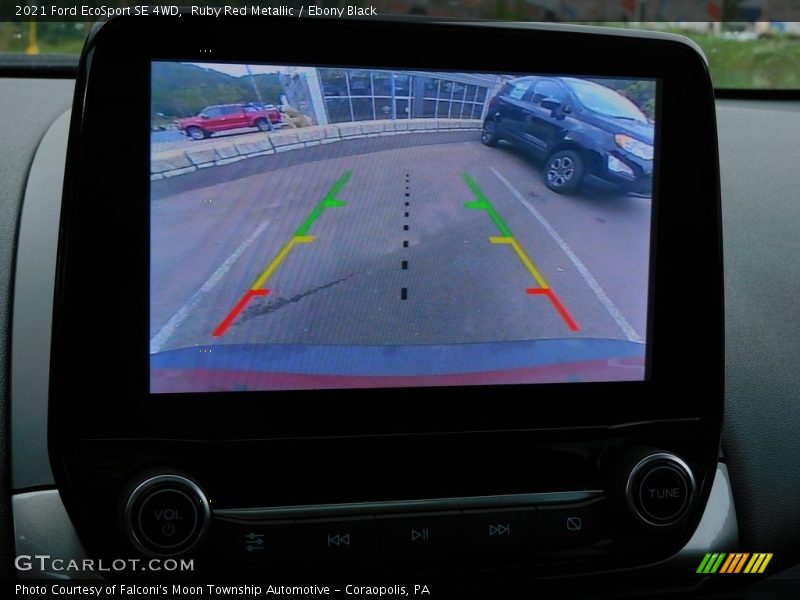 Ruby Red Metallic / Ebony Black 2021 Ford EcoSport SE 4WD