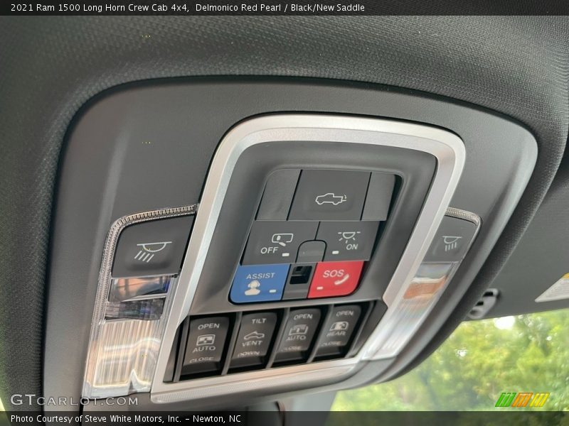 Controls of 2021 1500 Long Horn Crew Cab 4x4