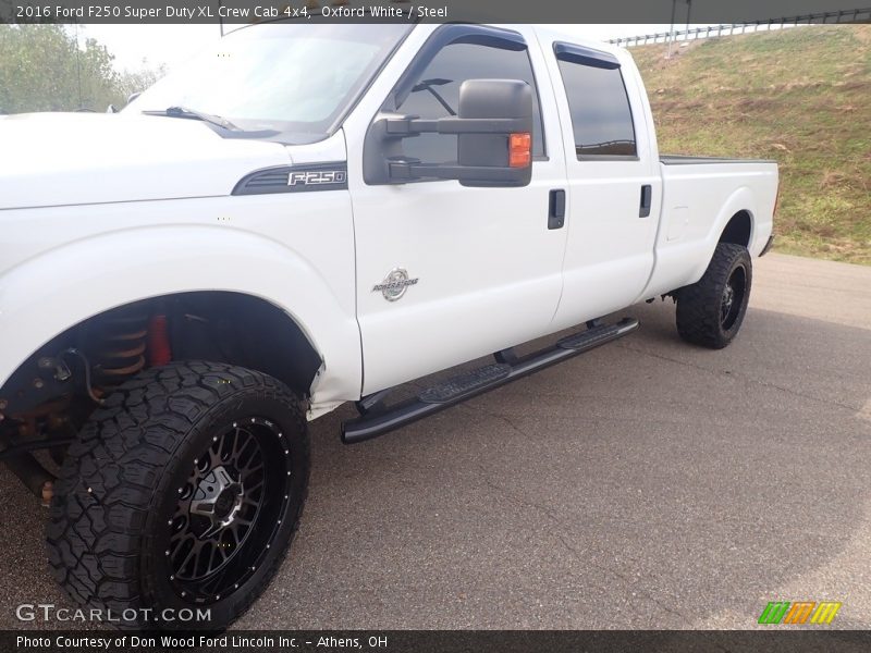 Oxford White / Steel 2016 Ford F250 Super Duty XL Crew Cab 4x4