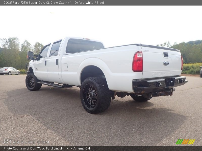 Oxford White / Steel 2016 Ford F250 Super Duty XL Crew Cab 4x4