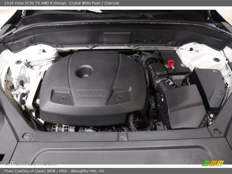  2016 XC90 T6 AWD R-Design Engine - 2.0 Liter Turbocharged DOHC 16-Valve VVT 4 Cylinder