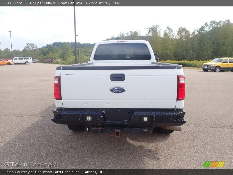 Oxford White / Steel 2016 Ford F250 Super Duty XL Crew Cab 4x4