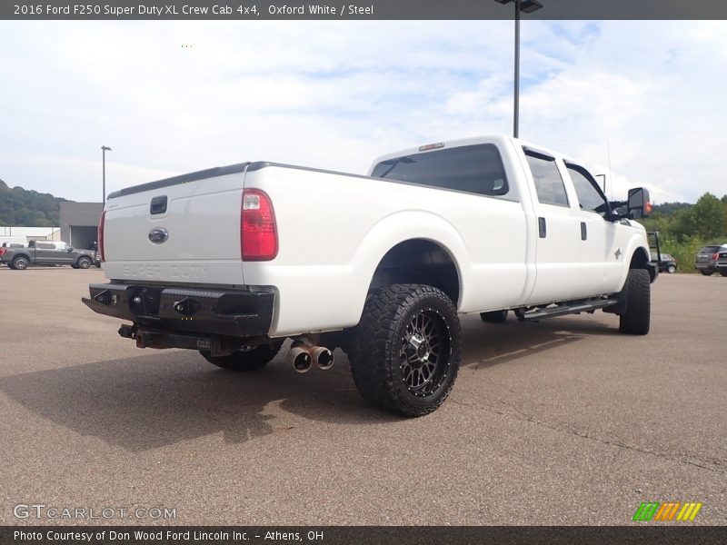 Oxford White / Steel 2016 Ford F250 Super Duty XL Crew Cab 4x4