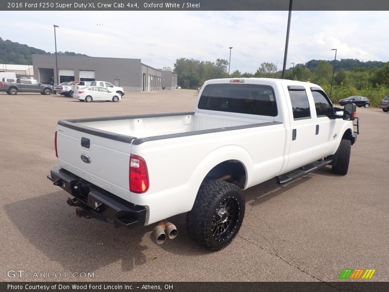 Oxford White / Steel 2016 Ford F250 Super Duty XL Crew Cab 4x4