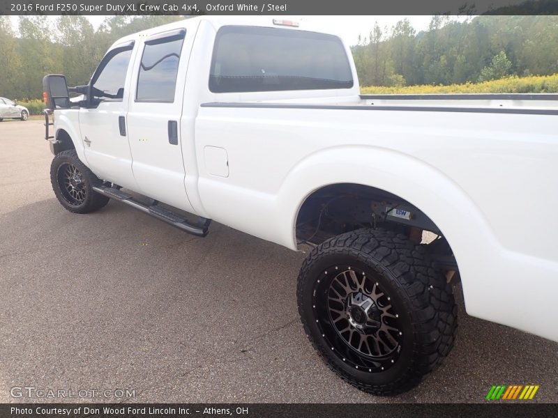 Oxford White / Steel 2016 Ford F250 Super Duty XL Crew Cab 4x4