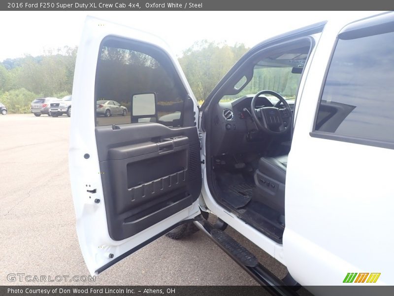 Oxford White / Steel 2016 Ford F250 Super Duty XL Crew Cab 4x4