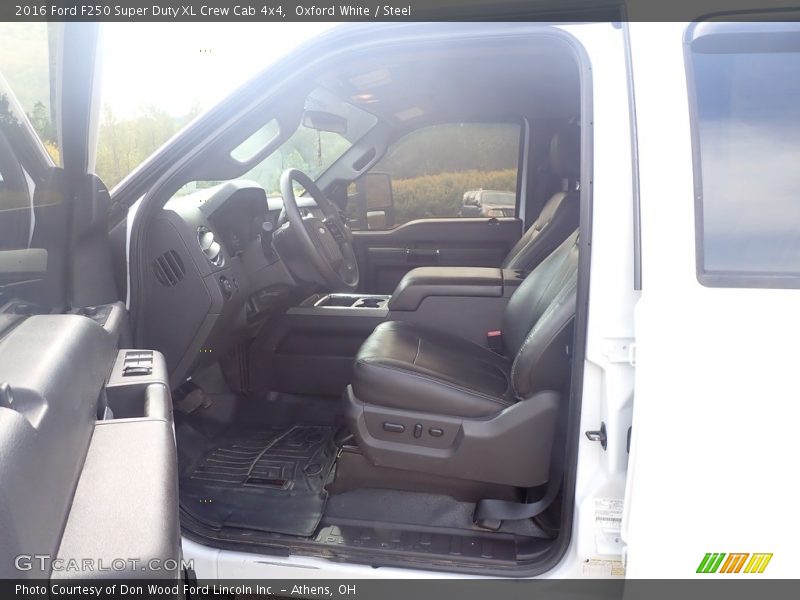 Oxford White / Steel 2016 Ford F250 Super Duty XL Crew Cab 4x4