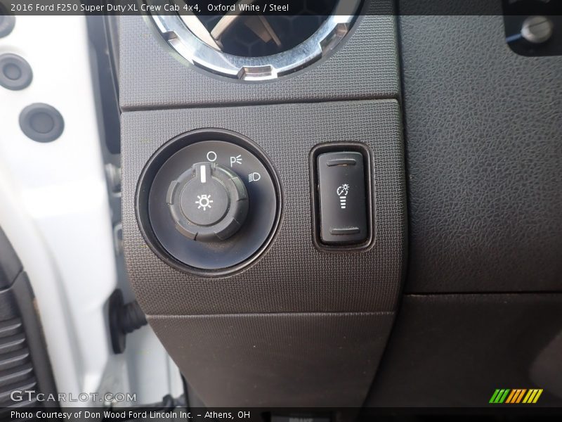 Oxford White / Steel 2016 Ford F250 Super Duty XL Crew Cab 4x4