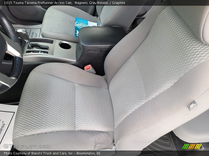 Magnetic Gray Metallic / Graphite 2015 Toyota Tacoma PreRunner Access Cab