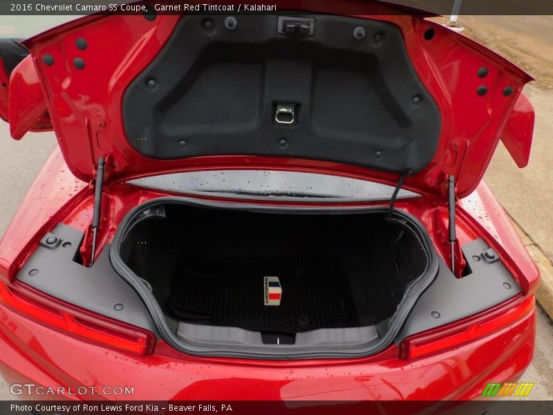 Garnet Red Tintcoat / Kalahari 2016 Chevrolet Camaro SS Coupe