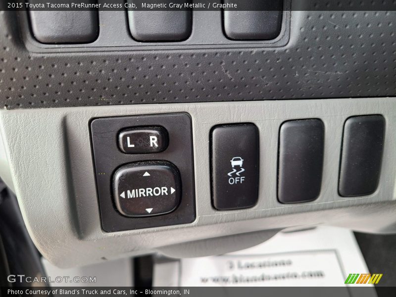Magnetic Gray Metallic / Graphite 2015 Toyota Tacoma PreRunner Access Cab