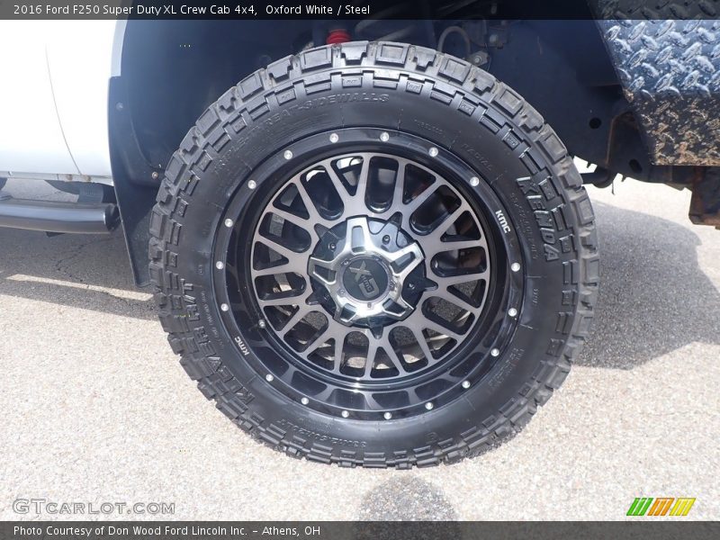 Oxford White / Steel 2016 Ford F250 Super Duty XL Crew Cab 4x4