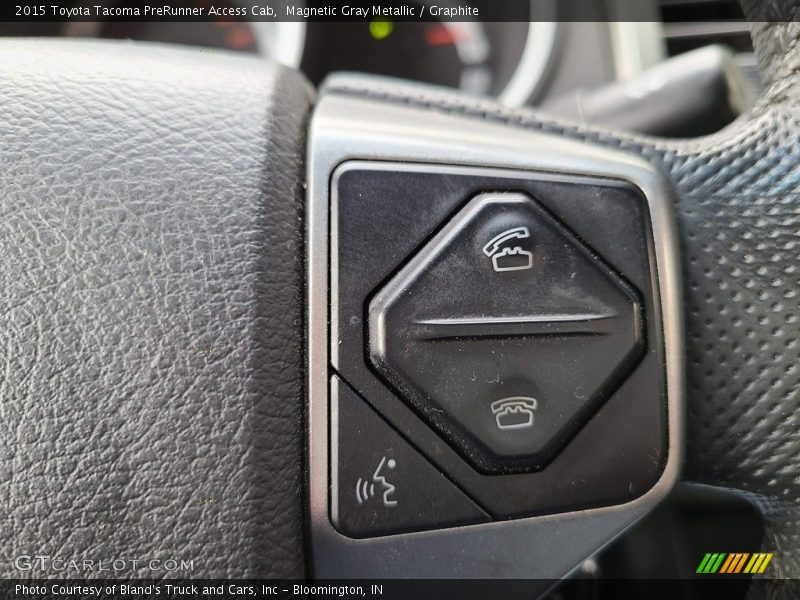 Magnetic Gray Metallic / Graphite 2015 Toyota Tacoma PreRunner Access Cab