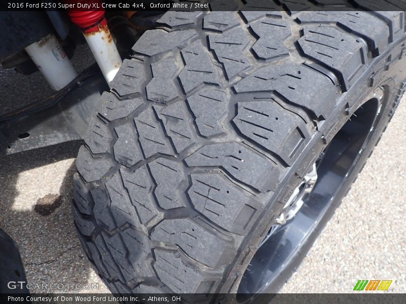 Oxford White / Steel 2016 Ford F250 Super Duty XL Crew Cab 4x4