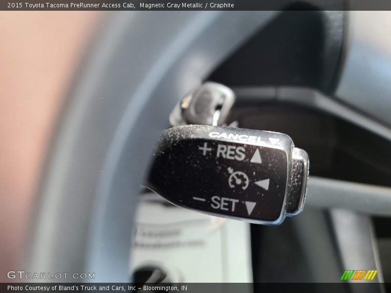 Magnetic Gray Metallic / Graphite 2015 Toyota Tacoma PreRunner Access Cab