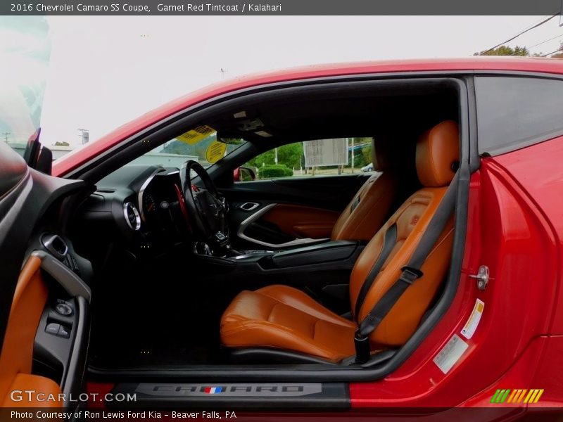 Garnet Red Tintcoat / Kalahari 2016 Chevrolet Camaro SS Coupe