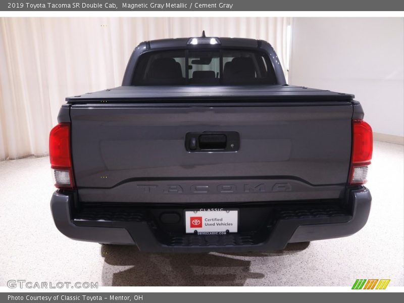 Magnetic Gray Metallic / Cement Gray 2019 Toyota Tacoma SR Double Cab