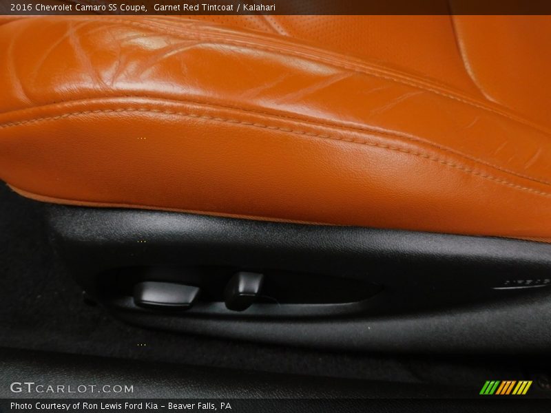 Garnet Red Tintcoat / Kalahari 2016 Chevrolet Camaro SS Coupe
