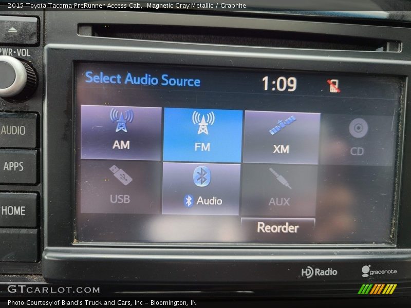 Magnetic Gray Metallic / Graphite 2015 Toyota Tacoma PreRunner Access Cab