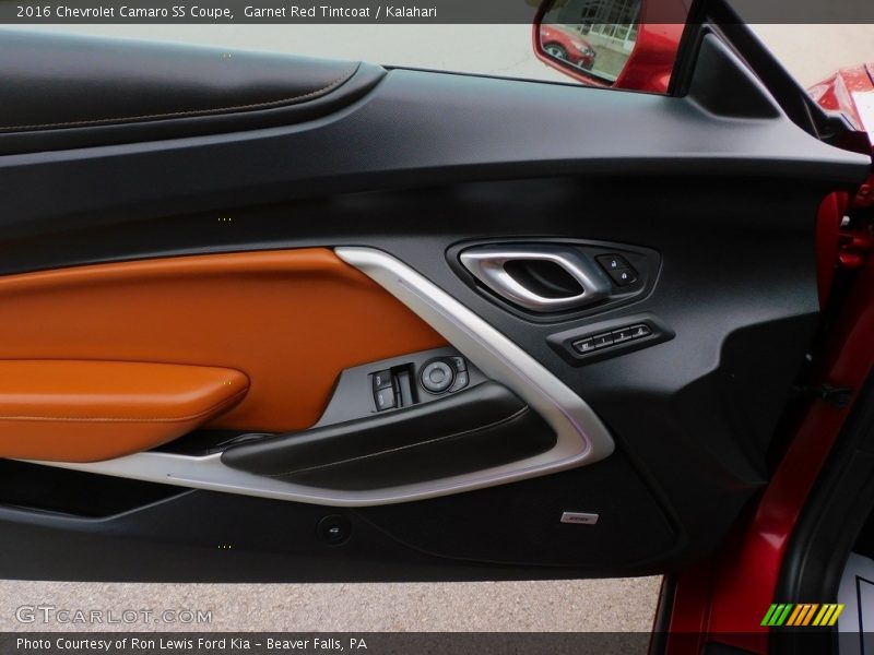 Garnet Red Tintcoat / Kalahari 2016 Chevrolet Camaro SS Coupe