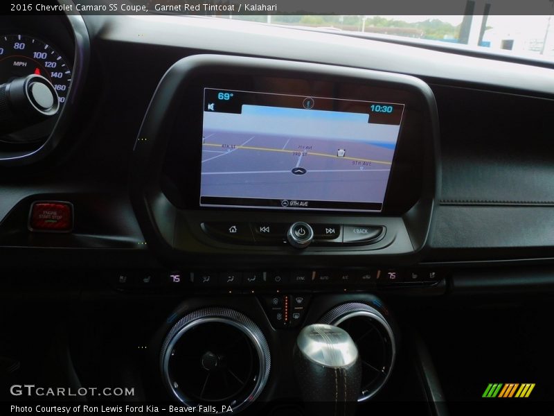 Garnet Red Tintcoat / Kalahari 2016 Chevrolet Camaro SS Coupe