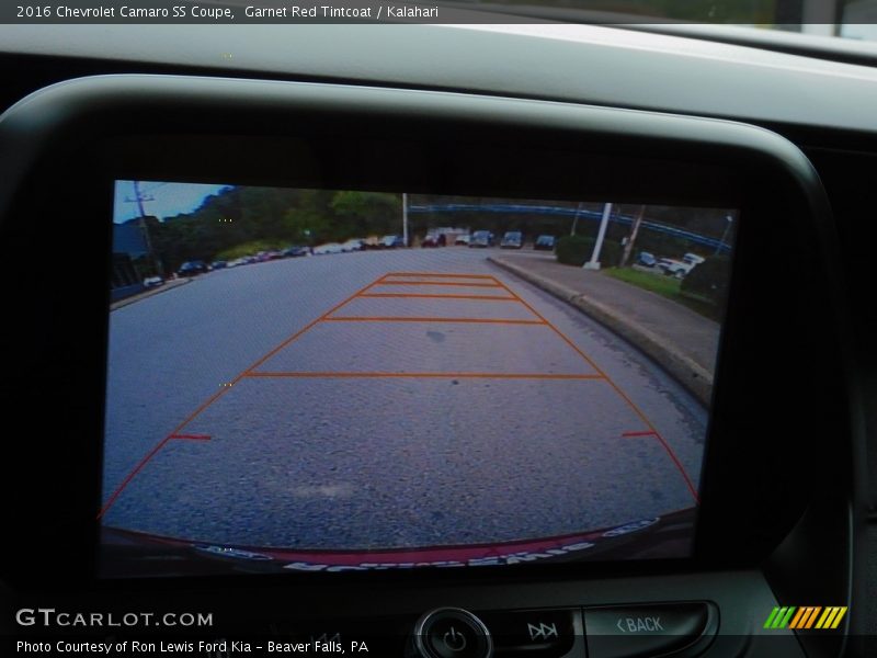 Garnet Red Tintcoat / Kalahari 2016 Chevrolet Camaro SS Coupe