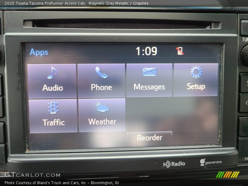 Magnetic Gray Metallic / Graphite 2015 Toyota Tacoma PreRunner Access Cab