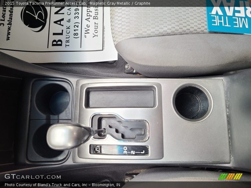 Magnetic Gray Metallic / Graphite 2015 Toyota Tacoma PreRunner Access Cab