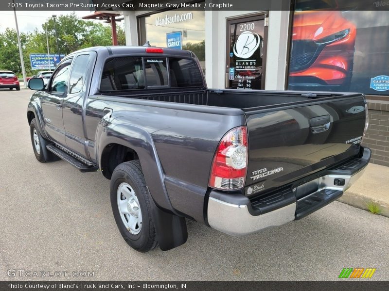 Magnetic Gray Metallic / Graphite 2015 Toyota Tacoma PreRunner Access Cab