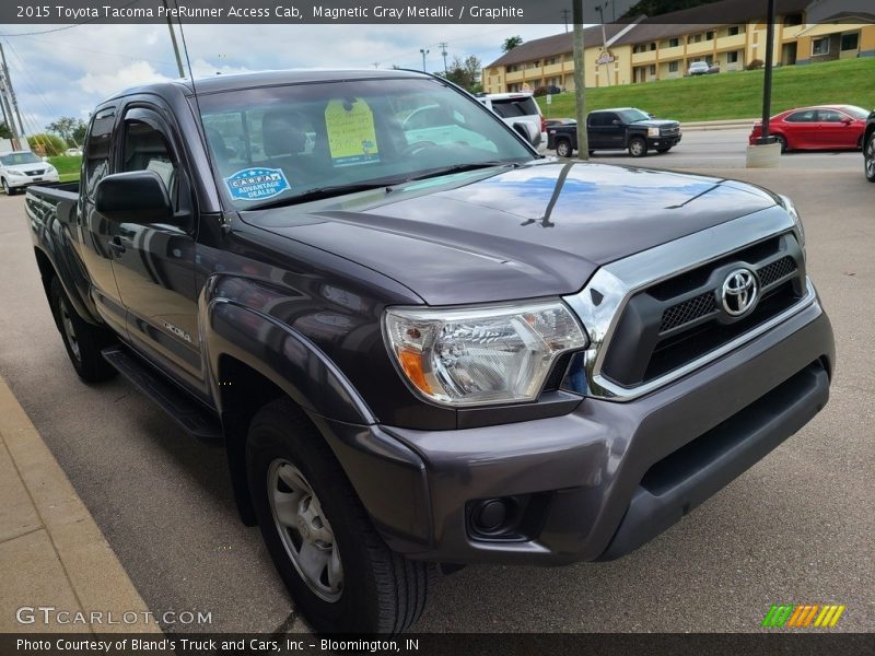 Magnetic Gray Metallic / Graphite 2015 Toyota Tacoma PreRunner Access Cab