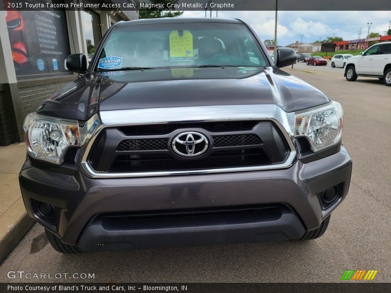 Magnetic Gray Metallic / Graphite 2015 Toyota Tacoma PreRunner Access Cab
