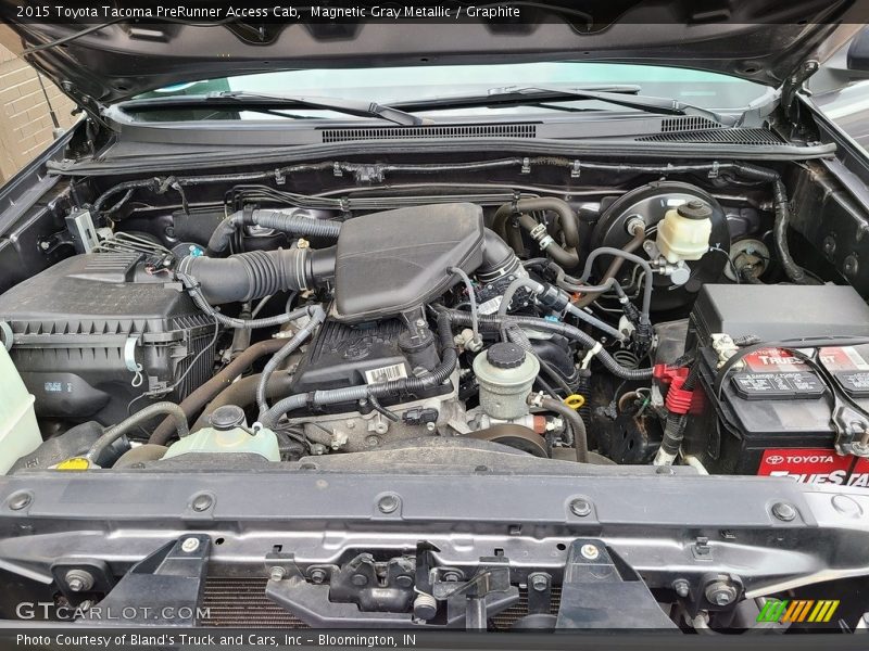 Magnetic Gray Metallic / Graphite 2015 Toyota Tacoma PreRunner Access Cab