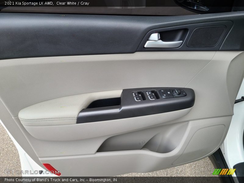 Clear White / Gray 2021 Kia Sportage LX AWD