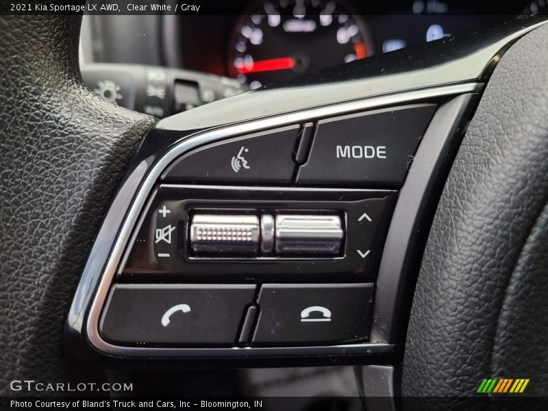 Clear White / Gray 2021 Kia Sportage LX AWD