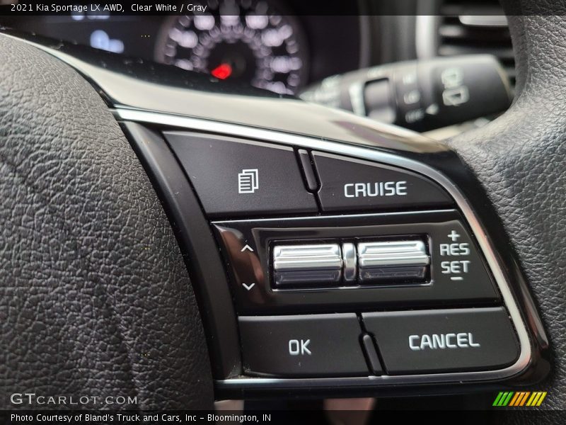 Clear White / Gray 2021 Kia Sportage LX AWD