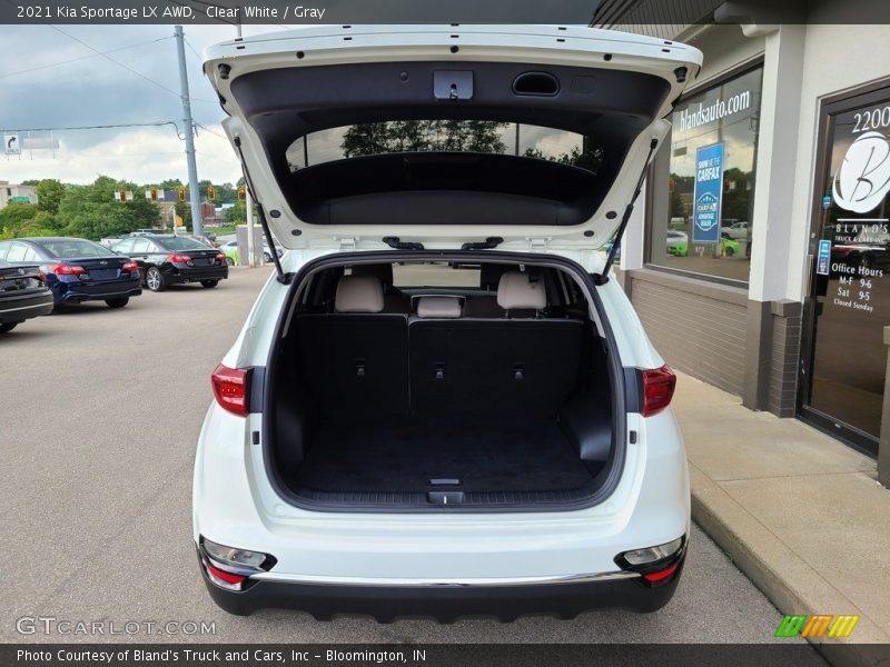 Clear White / Gray 2021 Kia Sportage LX AWD