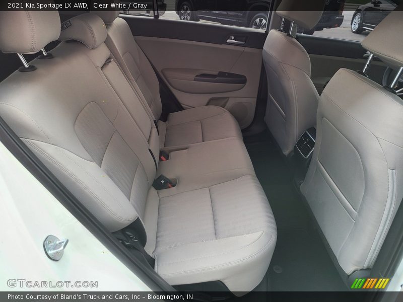 Clear White / Gray 2021 Kia Sportage LX AWD