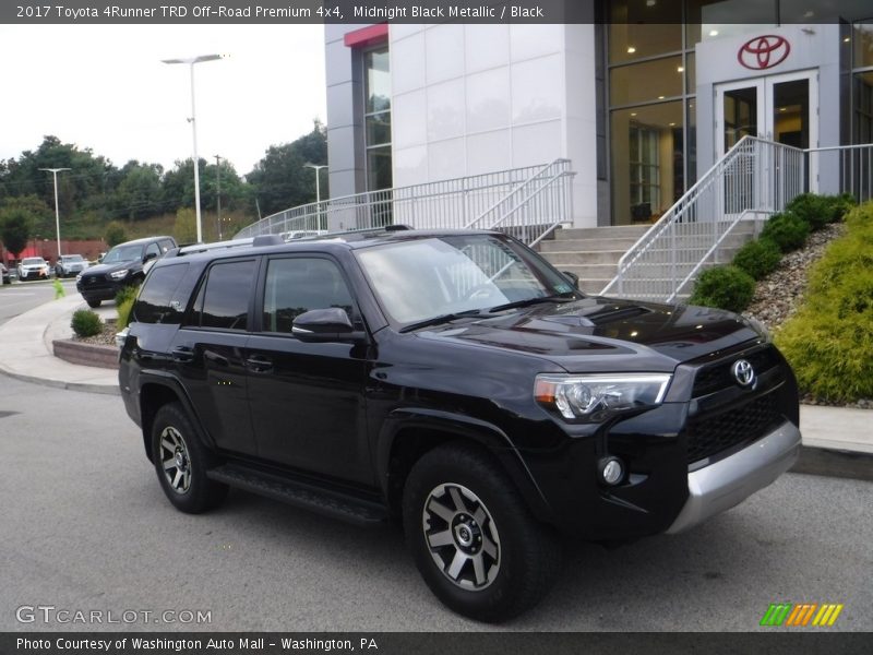 Midnight Black Metallic / Black 2017 Toyota 4Runner TRD Off-Road Premium 4x4