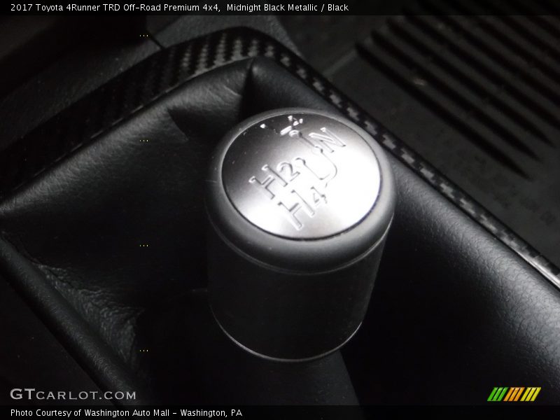Midnight Black Metallic / Black 2017 Toyota 4Runner TRD Off-Road Premium 4x4