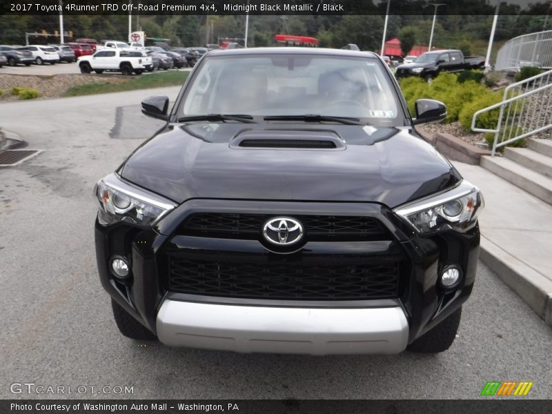 Midnight Black Metallic / Black 2017 Toyota 4Runner TRD Off-Road Premium 4x4