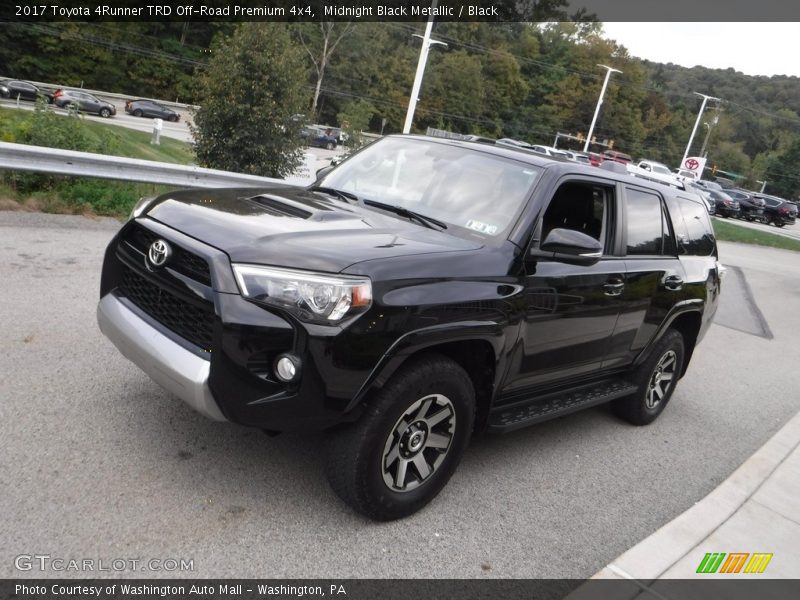 Midnight Black Metallic / Black 2017 Toyota 4Runner TRD Off-Road Premium 4x4