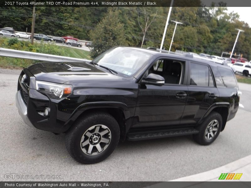 Midnight Black Metallic / Black 2017 Toyota 4Runner TRD Off-Road Premium 4x4
