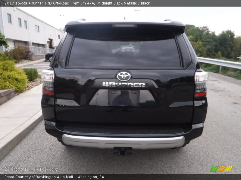 Midnight Black Metallic / Black 2017 Toyota 4Runner TRD Off-Road Premium 4x4